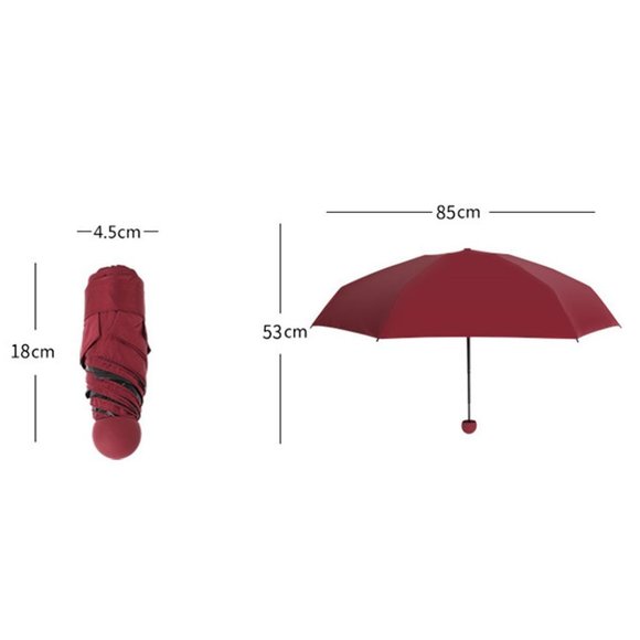 Portable Mini Folding Capsule Umbrella - Picture 7 of 8